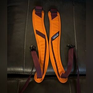 Patagonia Black Hole backpack straps Marigold